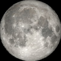 vollmond Illustration