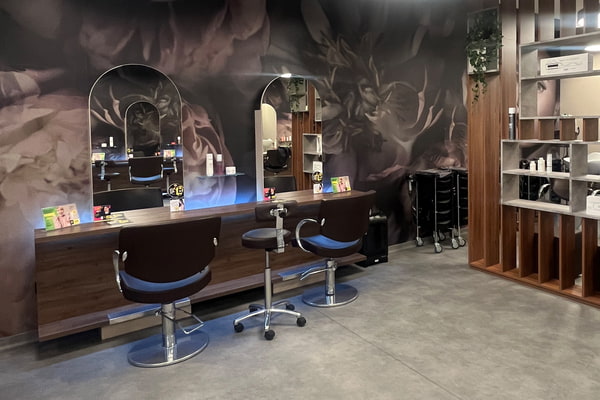 Friseursalon von innen 
