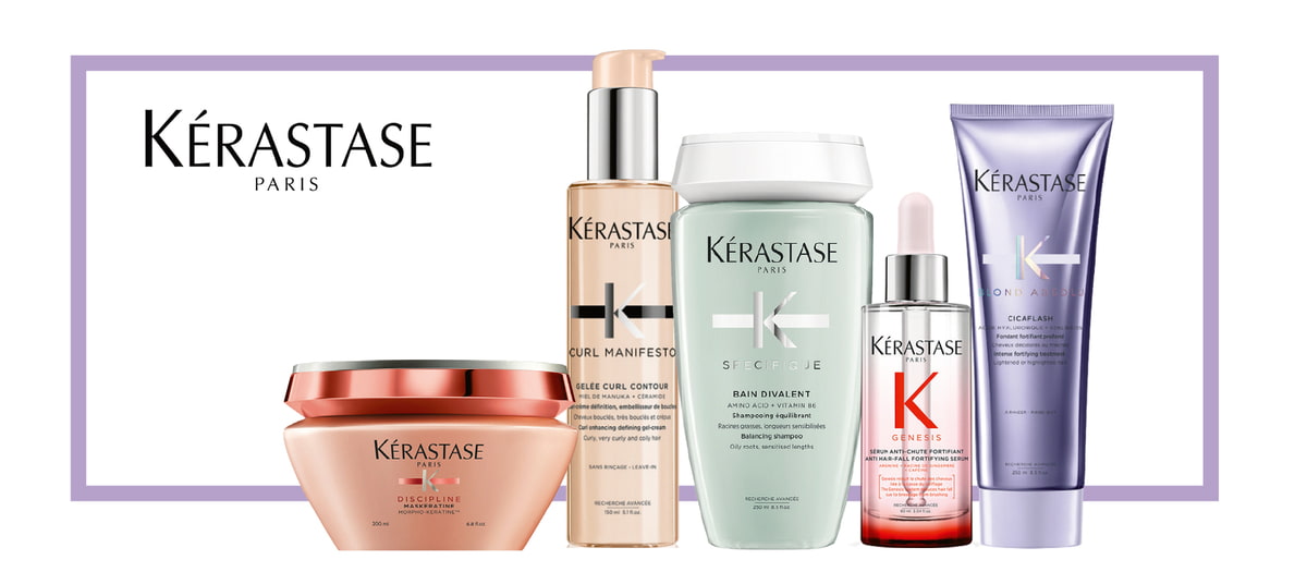 Haarpflegeprodukte von Kerastase Fünf Pflegeprodukte von Kerastase vom Shampoo bis zur Haarmaske