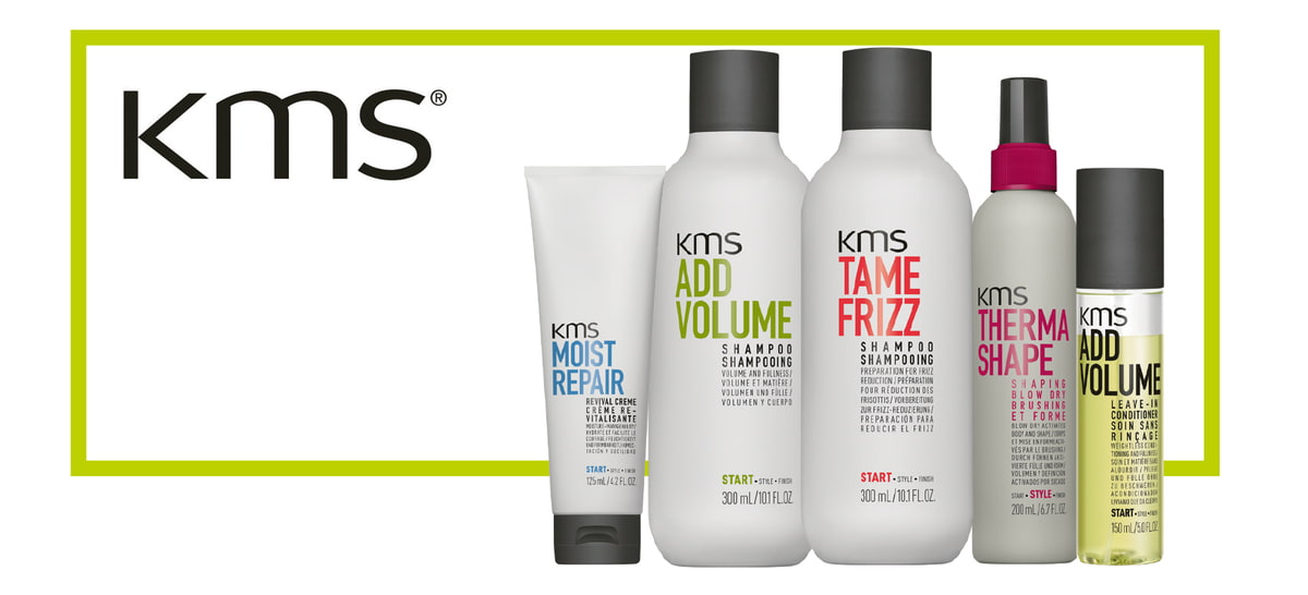 kms Styling und Pflege Fünf Haarprodukte von KMS