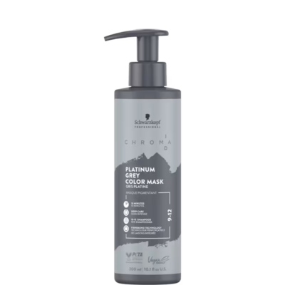Chroma ID Color Mask 9-12 platinum grey