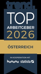 Logo mit Top Arbeitgeber Schriftzug 