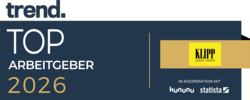 Logo mit Top Arbeitgeber Schriftzug 